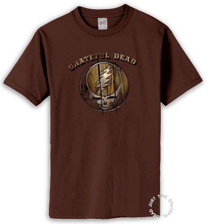 Grateful Dead - Dead Brand Dark Brown T Shirt