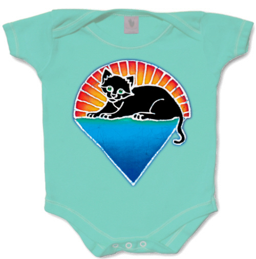 Jerry Garcia  - Kitten Under the Stars Infant Romper