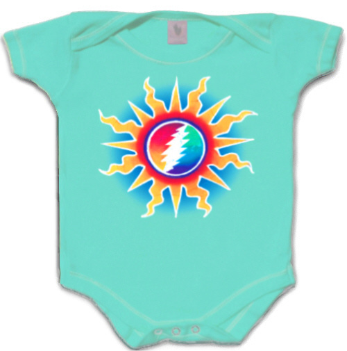 Grateful Dead - Sunshine Lightning Infant Romper