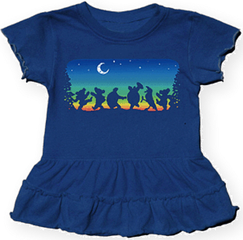 Grateful Dead - Moondance Infant Ruffle Dress