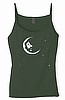 Jerry Garcia's Crescent Moon Spaghetti Strap Tank Top
