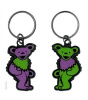 Grateful Dead - Red and Blue Bear Double Sided Keychain 