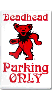"DANCING BEAR" PARKING/STREET SIGN
