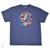Grateful Dead - USA Distresses Blue T Shirt