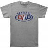 Grateful Dead - Grateful Dad Gray T Shirt