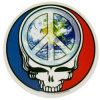 Steal Your Face Peace Sign Sticker