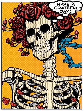 Grateful Dead - Pop Art Bertha Sticker