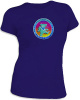 Grateful Dead - Dancing Bear Junior Size Purple T Shirt